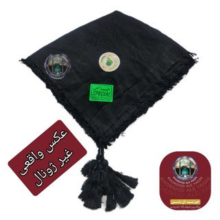چفیه عربی مشکی با تخفیف ویژه و انتخاب رنگ دلخواه کیفیت عالی ممتاز